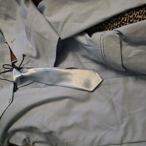 Easter Sale Light Blue Suit with Tie
